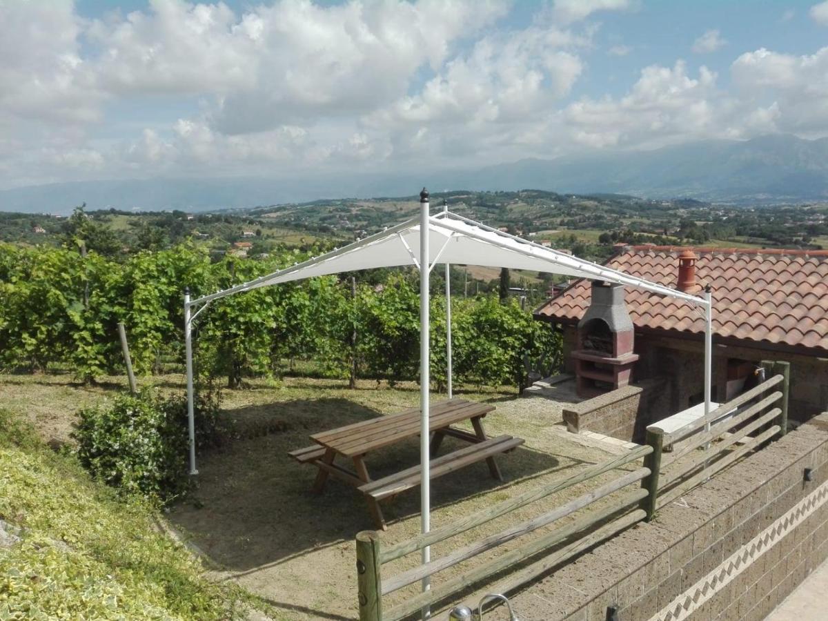 Villa Santoro Ai Tre Ulivi Con Piscina Privata Caiazzo Exterior photo