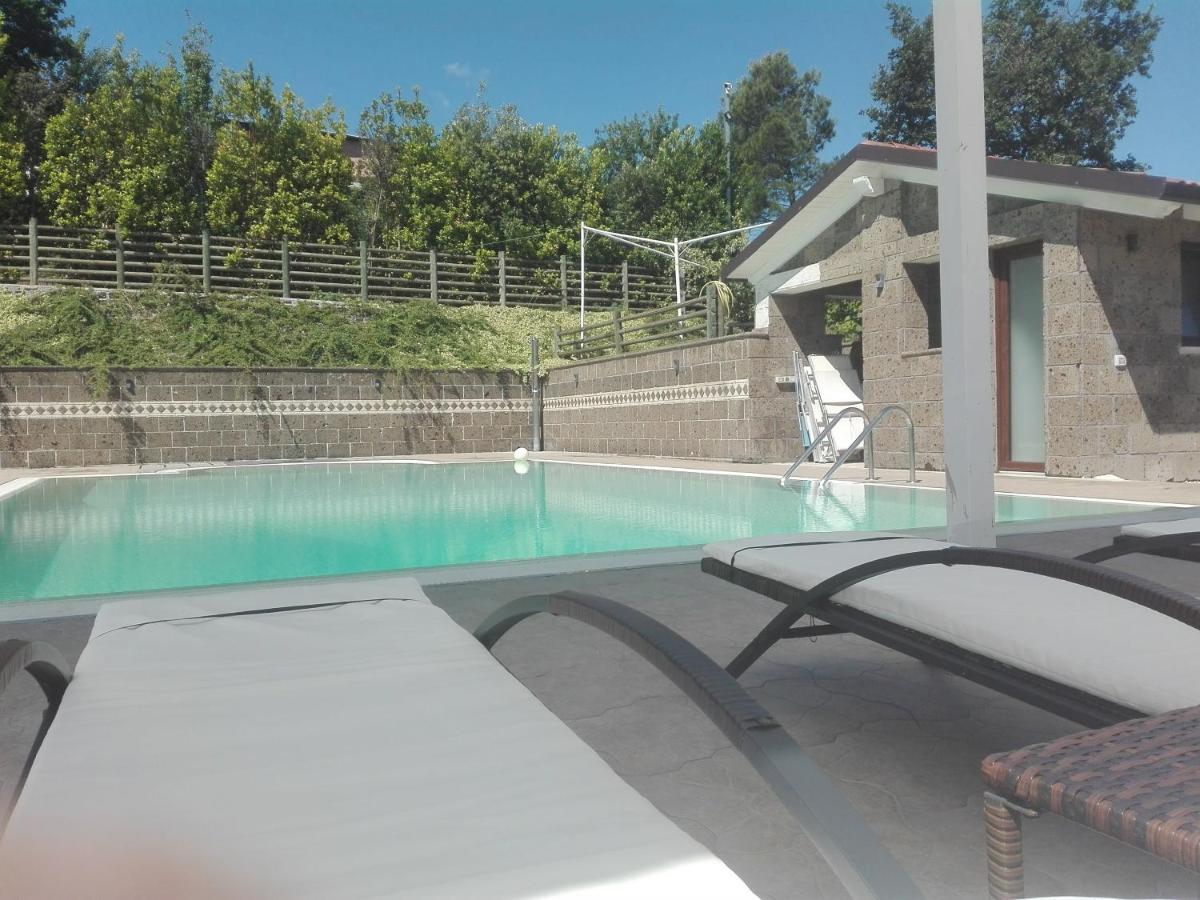 Villa Santoro Ai Tre Ulivi Con Piscina Privata Caiazzo Exterior photo