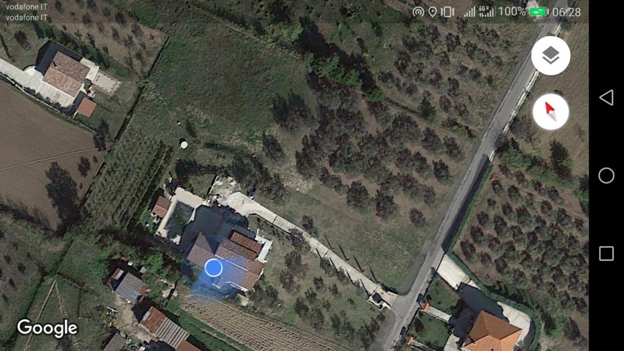 Villa Santoro Ai Tre Ulivi Con Piscina Privata Caiazzo Exterior photo
